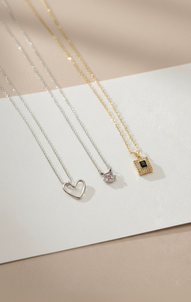 Minimal Pendant Necklace