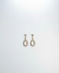 Crystal Teardrop Dangle Earrings